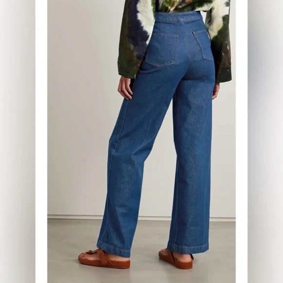 27 Frame Wide Leg Jeans Side Zip - Picture 3 of 12